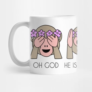 Monkey Emoji Mug